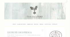 Desktop Screenshot of olgasofiaperez.com